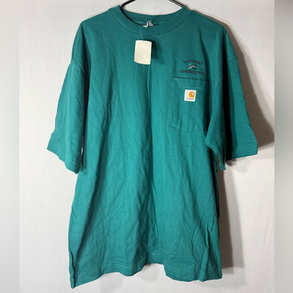 Carhartt Teal Short Sleeve Men's Tee
